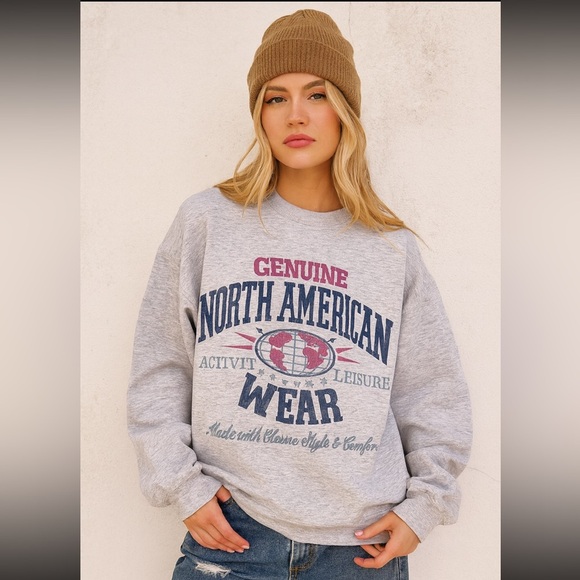 Vintage crewneck graphic print medium - Picture 2 of 4